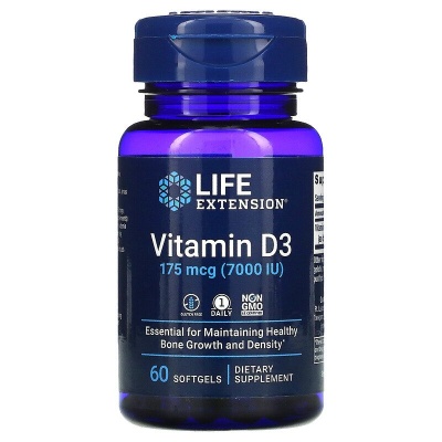  Life Extension Vitamin D 7000 60 