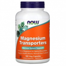  NOW Magnesium Transporters 180 
