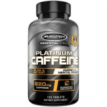 Энергетик Muscletech Platinum Caffeine 125 таблеток