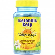 Витамины Nature’s Life Icelandic Kelp 250 таблеток