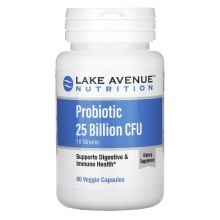   Lake Avenue Nutrition Probiotic Minis 25 Billion CFU 60 
