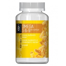 Антиоксидант Ёбатон Omega 3-6-9  60 кап
