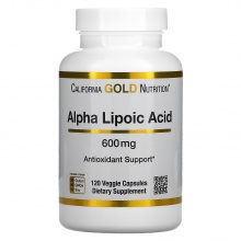  California Gold Alpha Lipoic Acid  600 120 