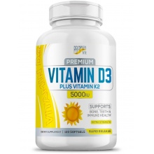 Витамины Proper Vit Vitamin D3 5000 + Vitamin K2 120 капсул