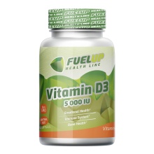 Витамины FuelUp Vitamin D3 5000 МЕ 120 капсул