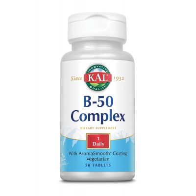  Innovative Quality KAL Vitamin B-50 Complex 50 