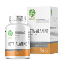 Аминокислоты Nature Foods Beta Alanine 90 капсул