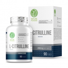 Цитруллин Nature Foods Citrulline Malate 90 капсул