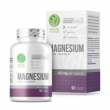 Витамины Nature Foods Magnesium Glycinate 400 мг 90 капсул